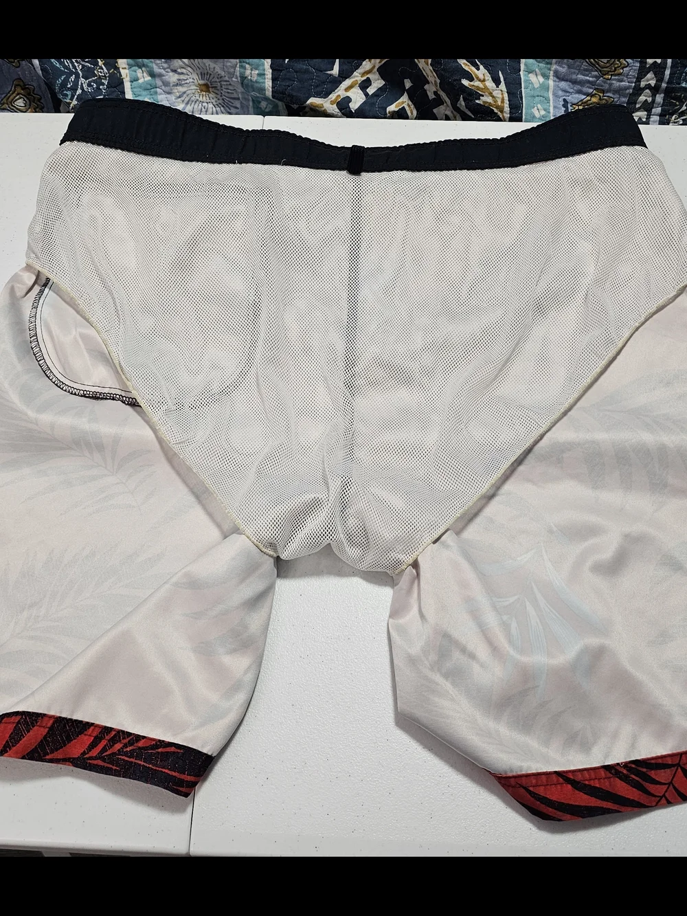 Nautica red swim