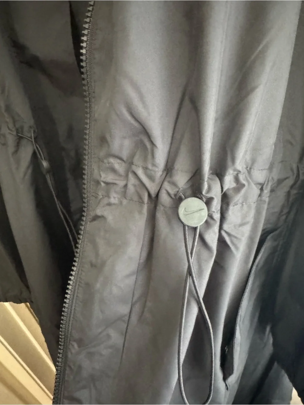 Nike Sportswear Essential Trench Coat Jacket with hoodie