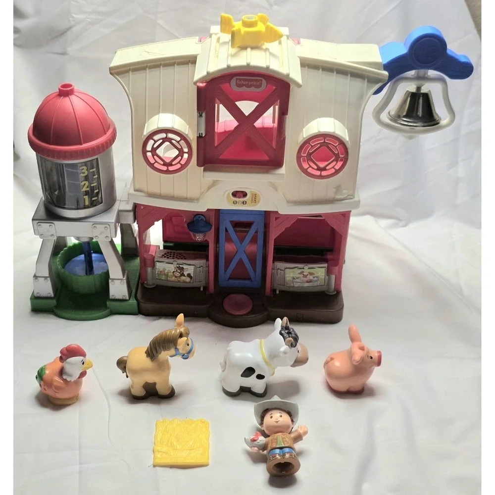 2019‎ Fisher-Price Little People Animal Farm Set - Ex Condition