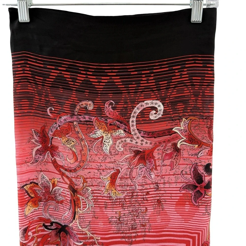 Gottex red floral