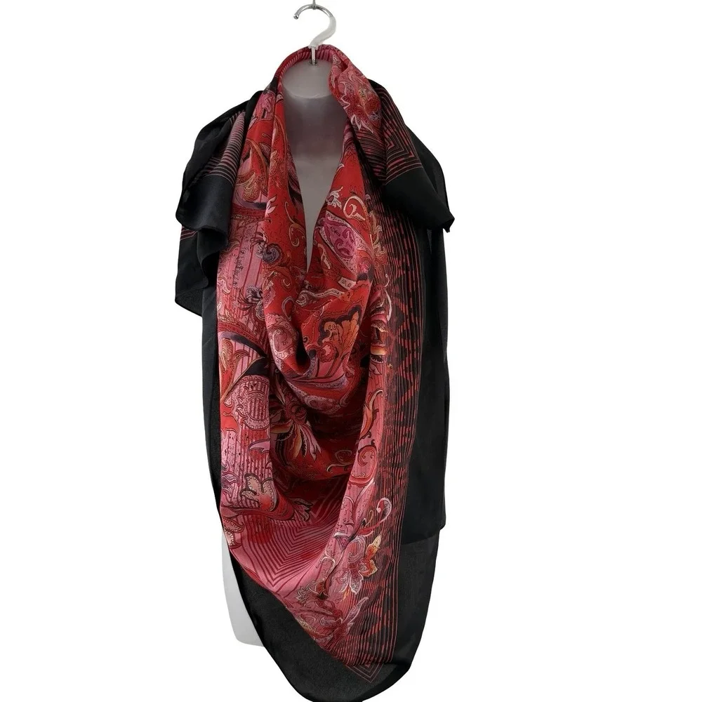 Gottex red floral
