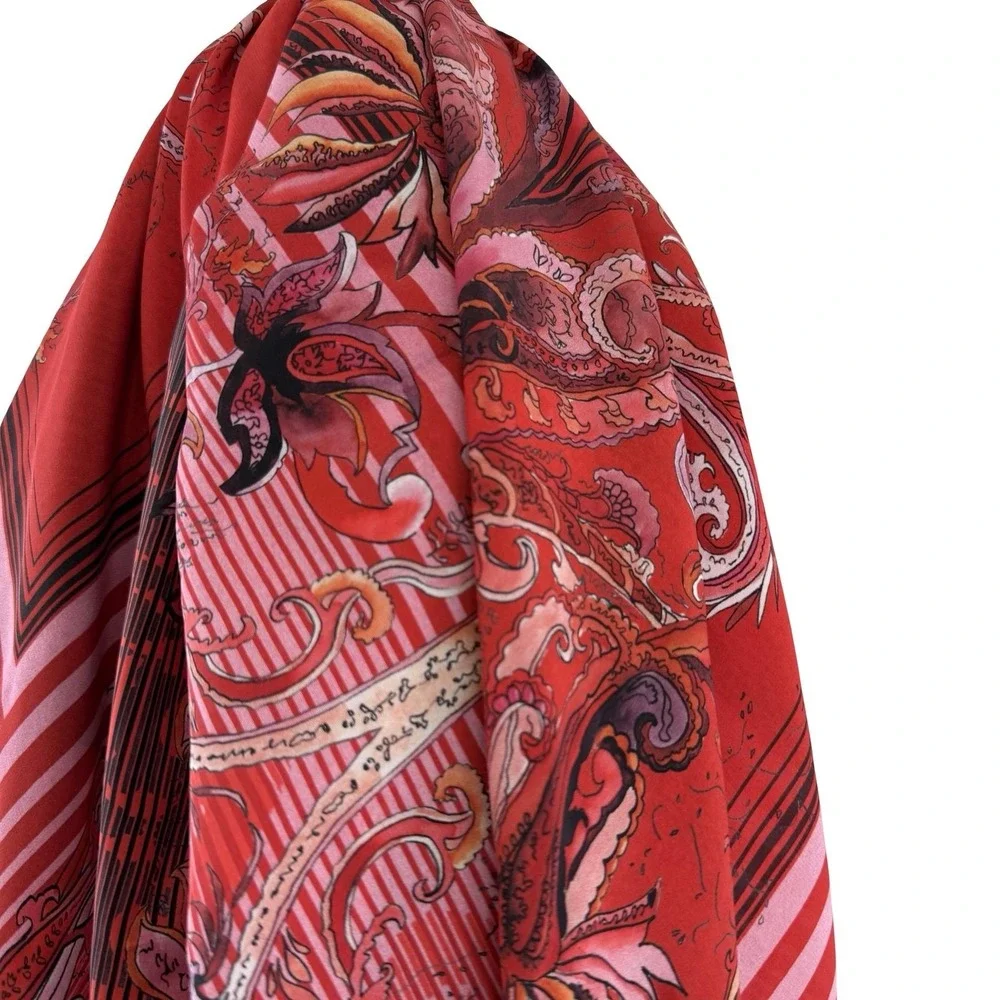 Gottex red floral