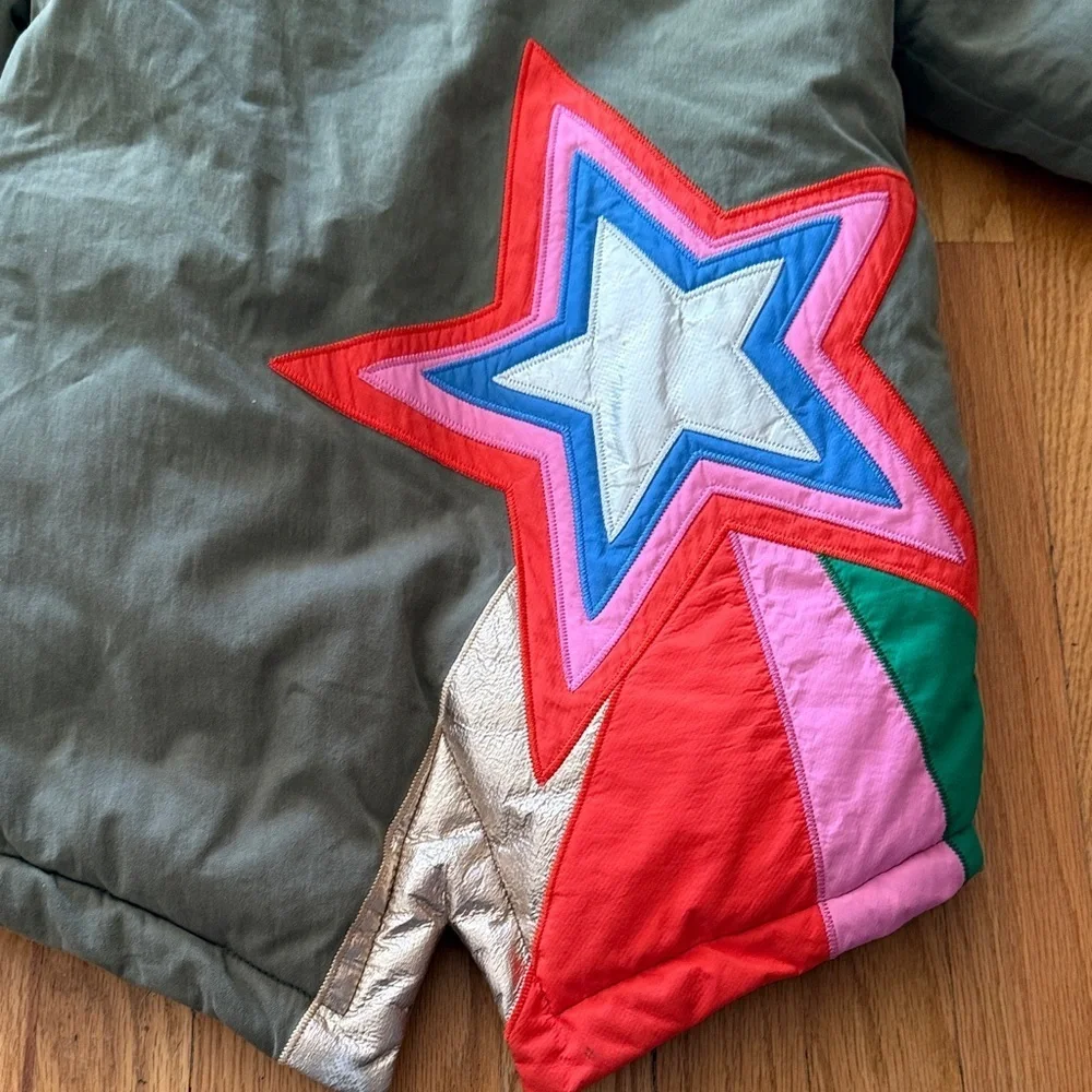 Boden green hooded