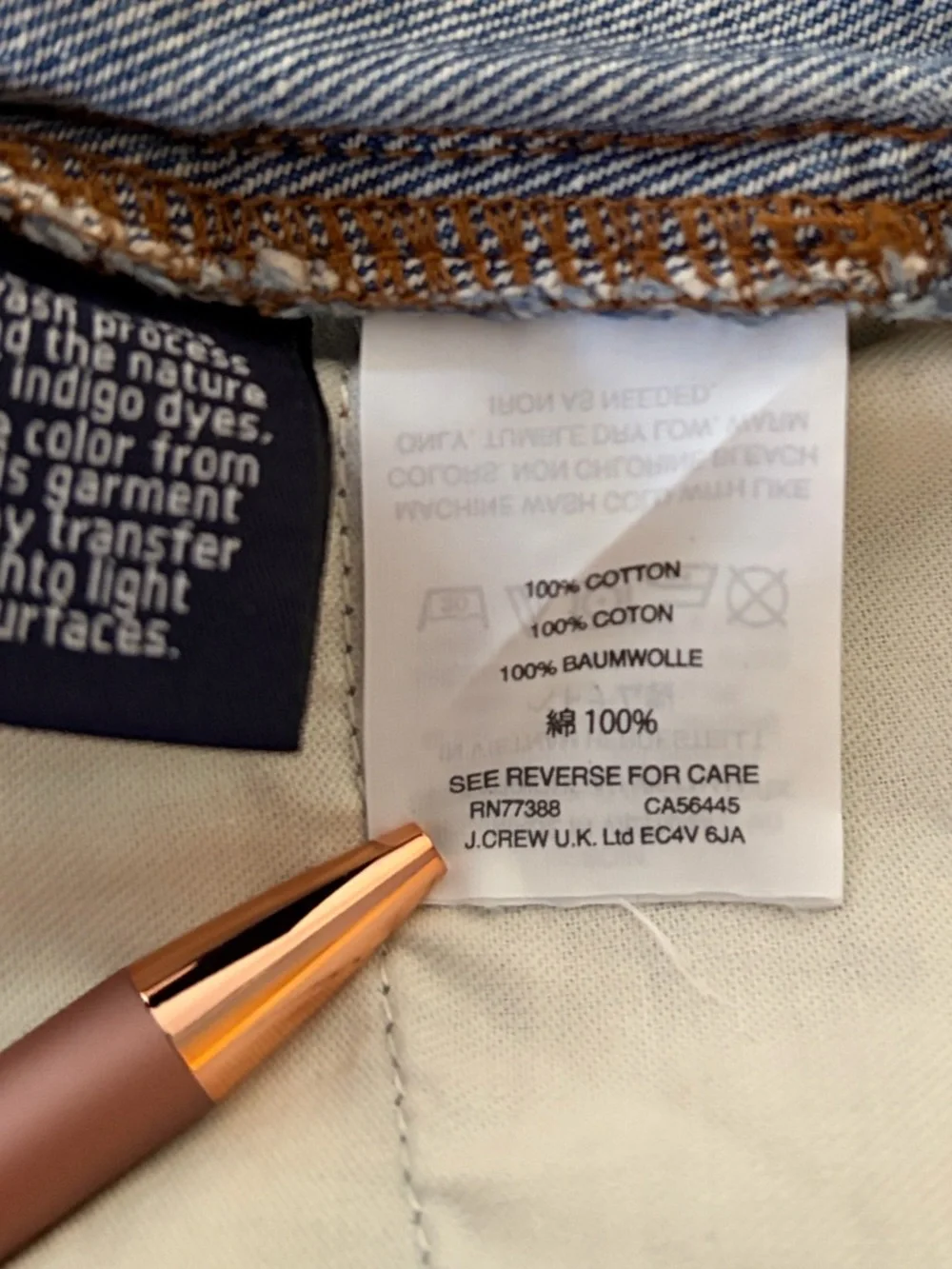 J. Crew crew denim