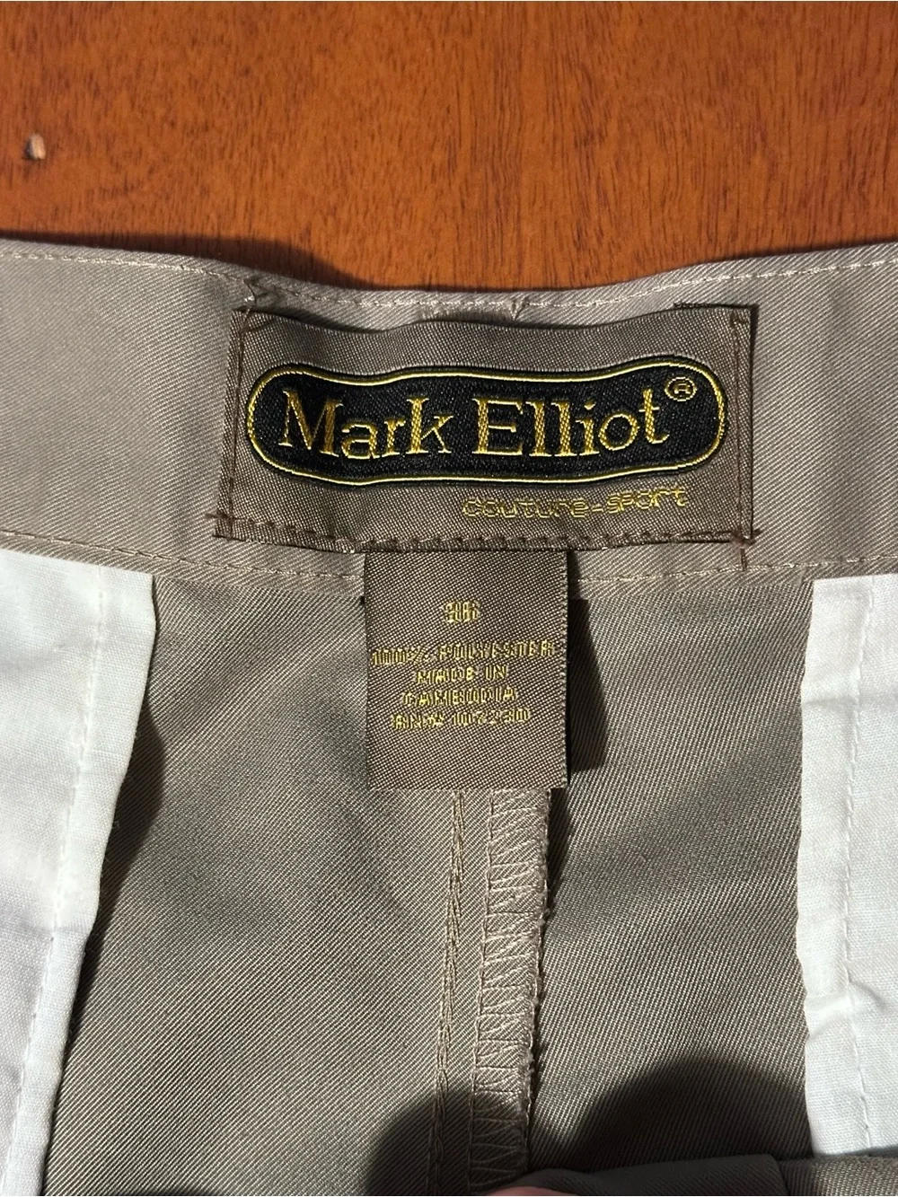 Mark Elliot 36 weather shorts