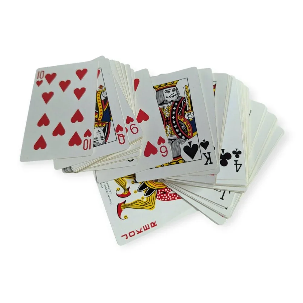 Vintage Disney Mickey Mouse Card Deck with Plastic Case