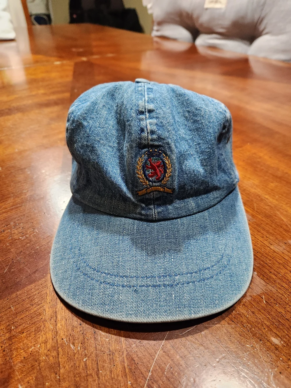 1990's Tommy Hilfiger Denim Strap Back Hat