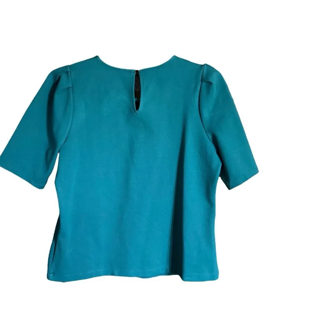 J. Crew crew teal