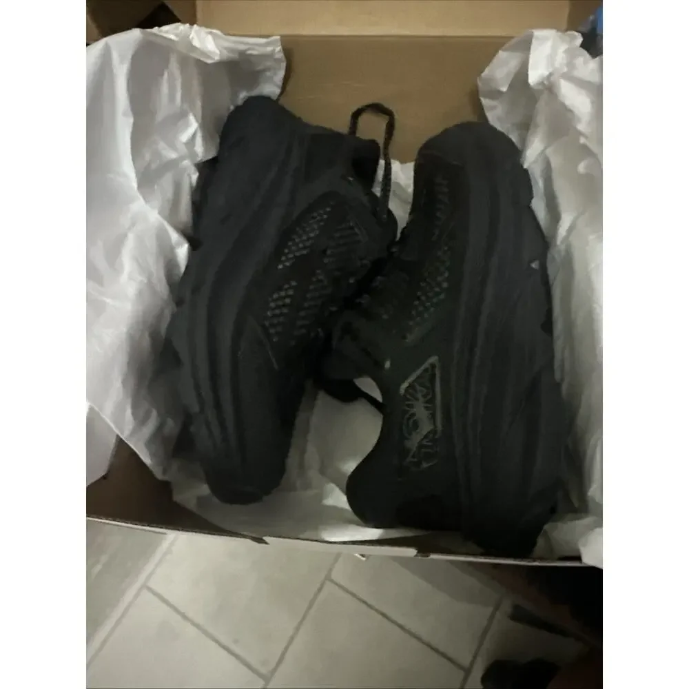 New Women's Size 8 Hoka Clifton One 9 Black Running Shoes 1155370-BBNB Men's 7