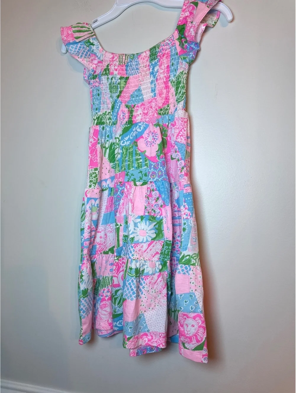 Lilly Pulitzer Girls' Patchwork Print Dress Size 2-3