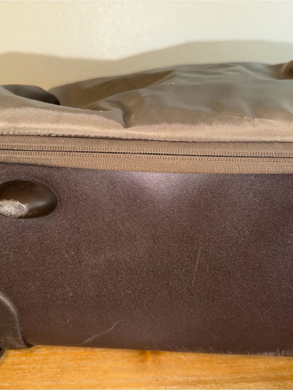 Tumi Brown Travel Duffle with Sturdy Base