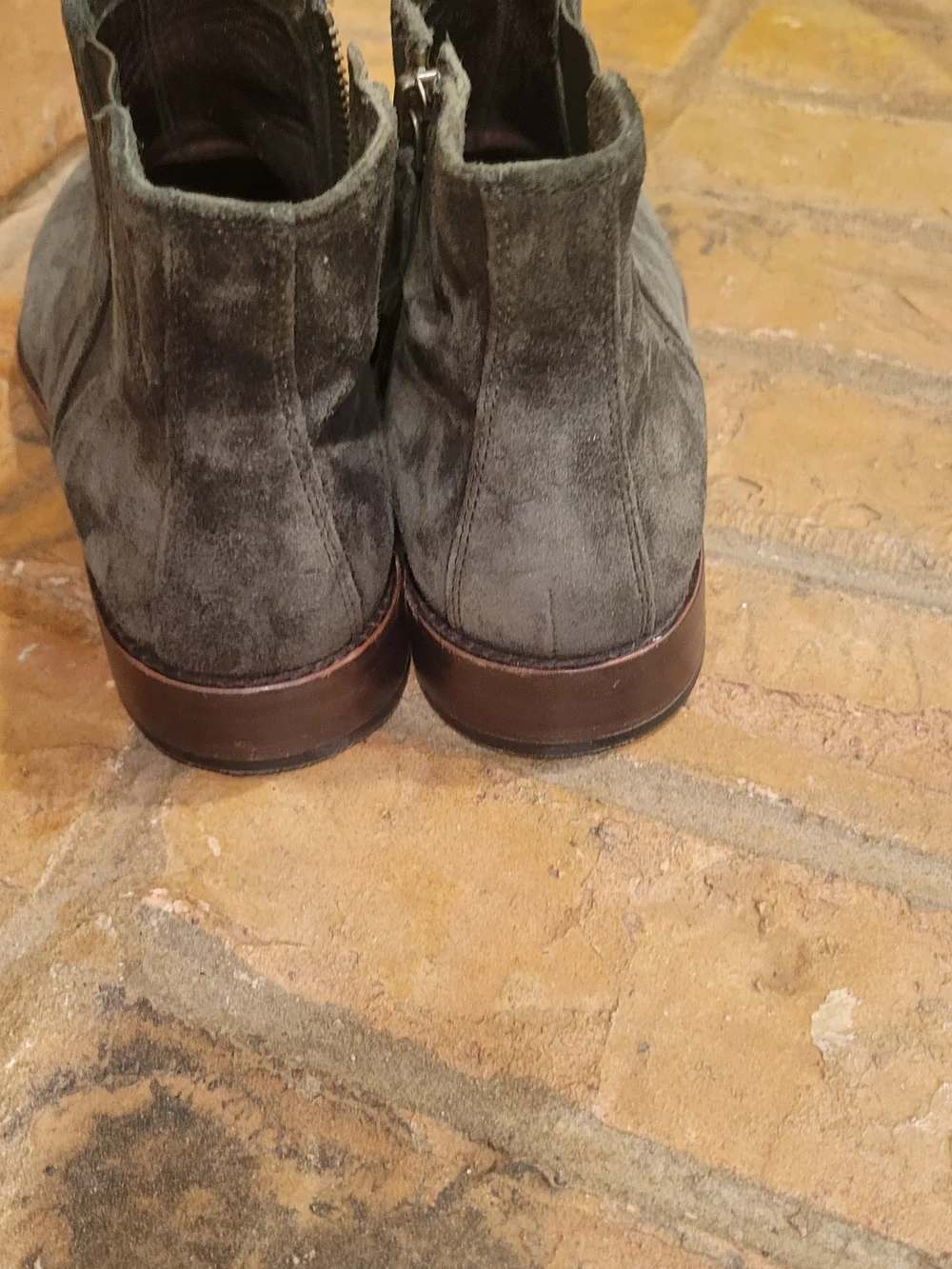 Johnston & Murphy olive green