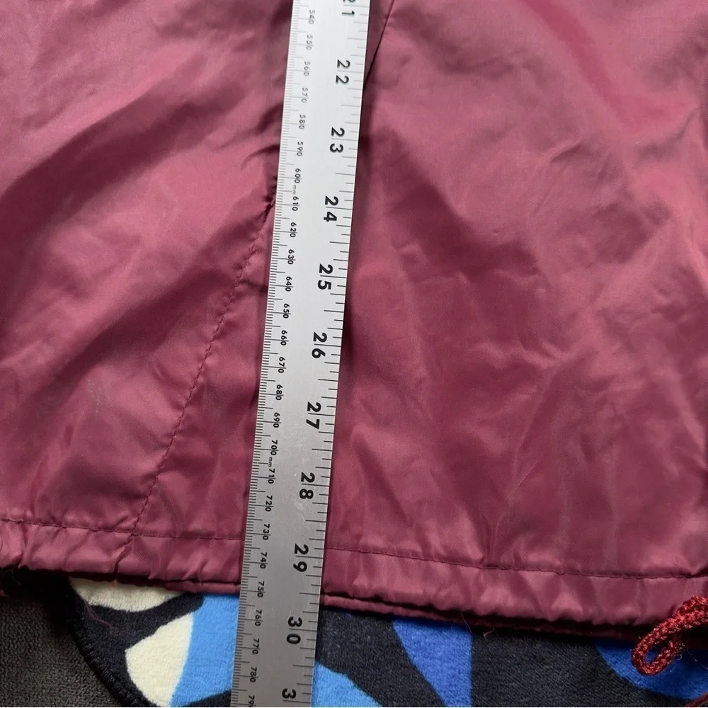Vintage 80s Men's Maroon L Windbreaker Jacket by SPORTSMASTER