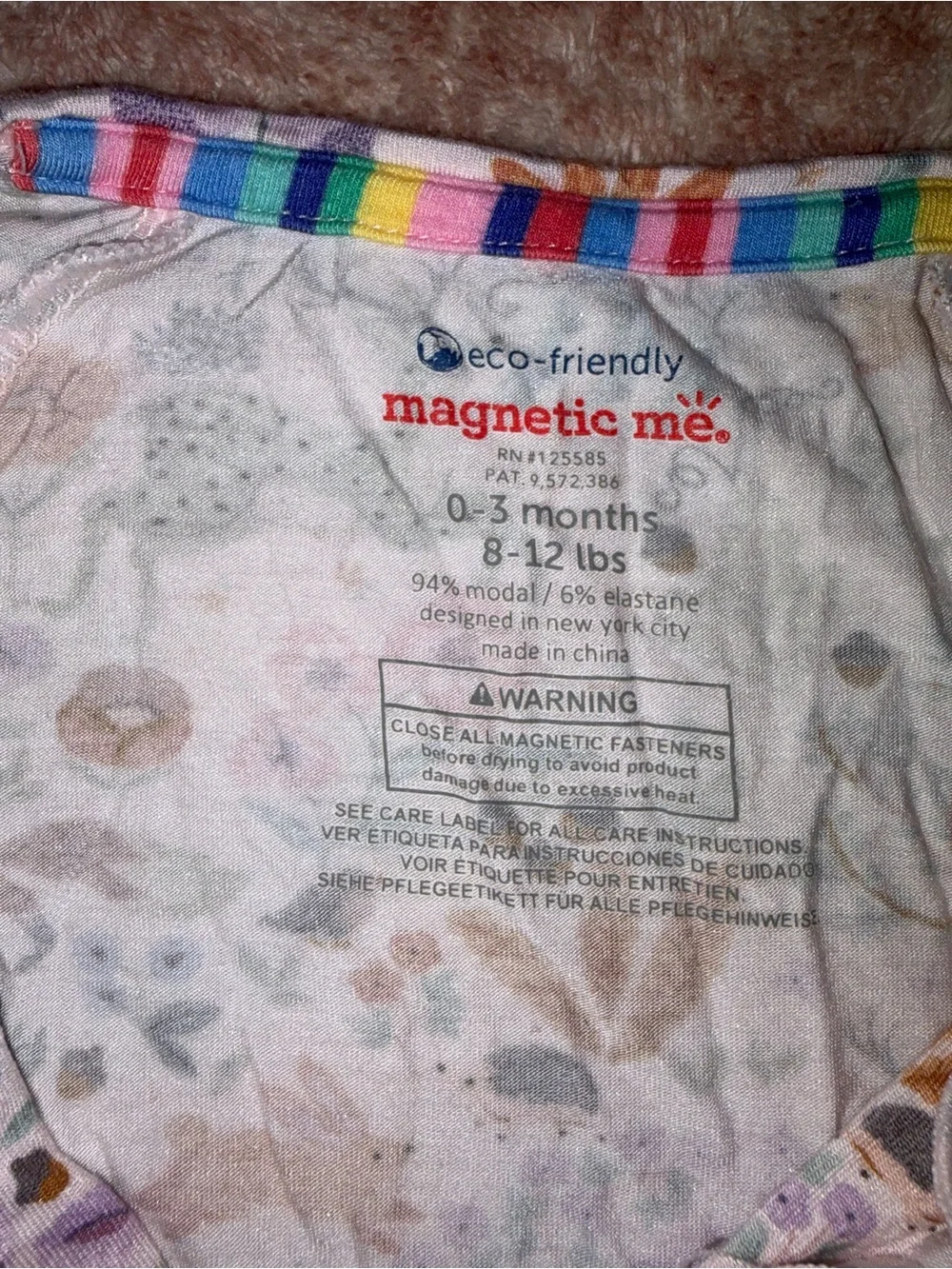 Magnetic Me print soft ruffle