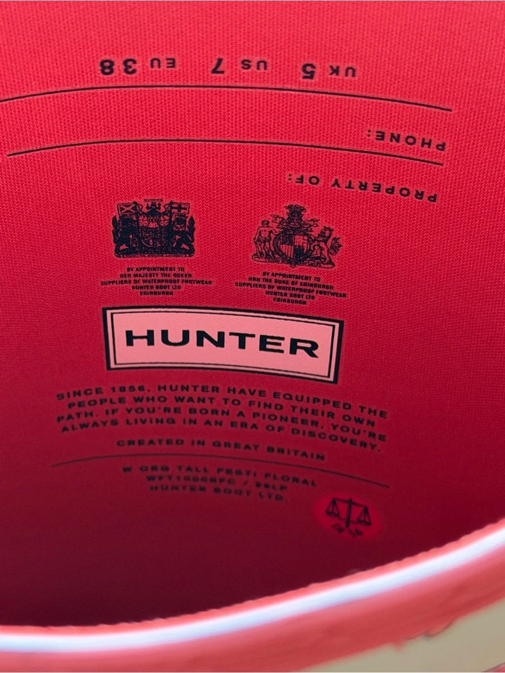 Hunter signature tall