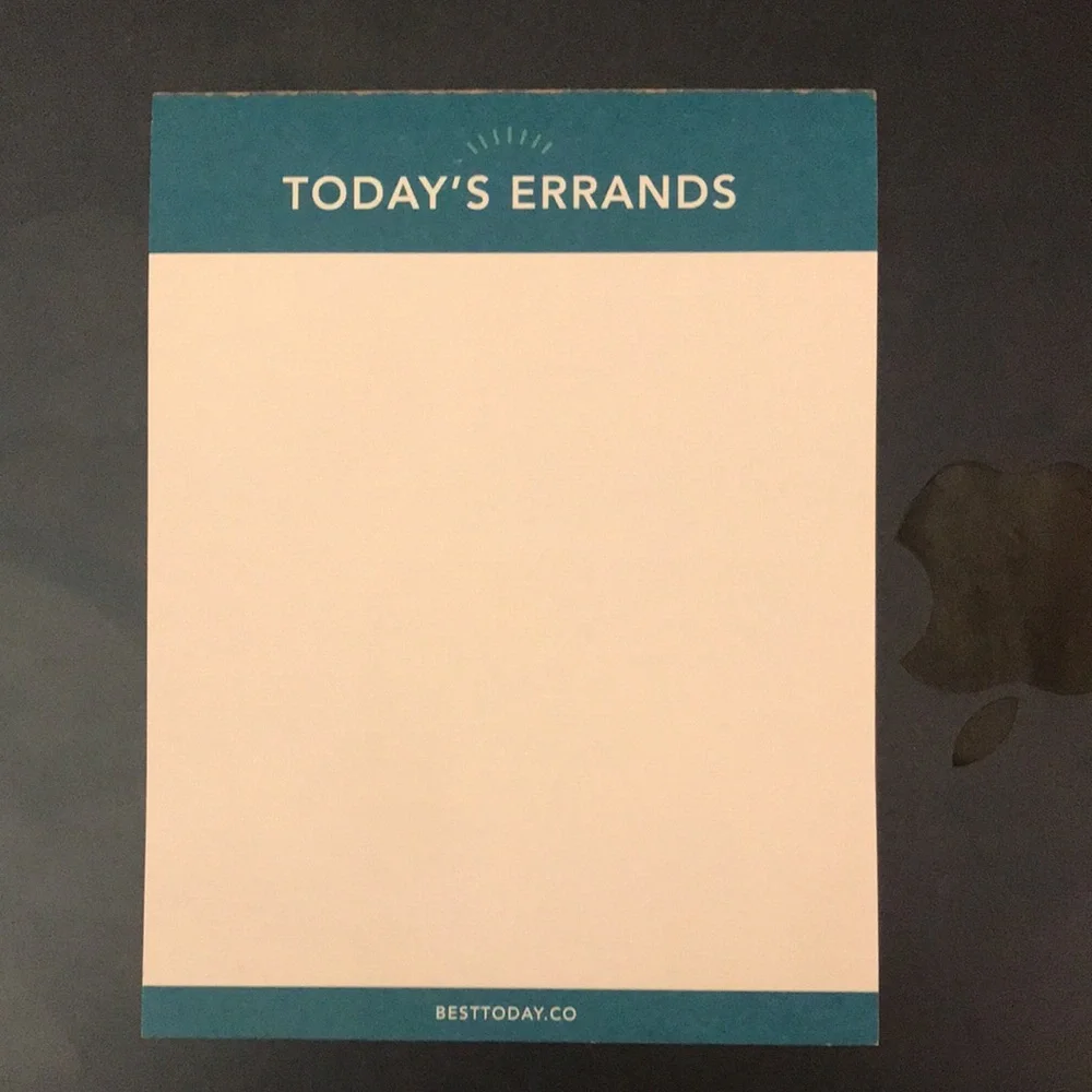 Best Today planning pads