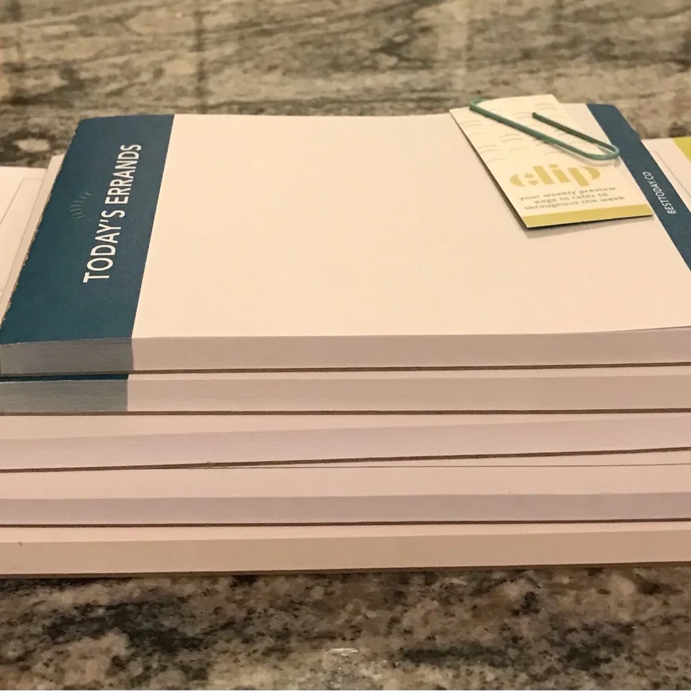 Best Today planning pads