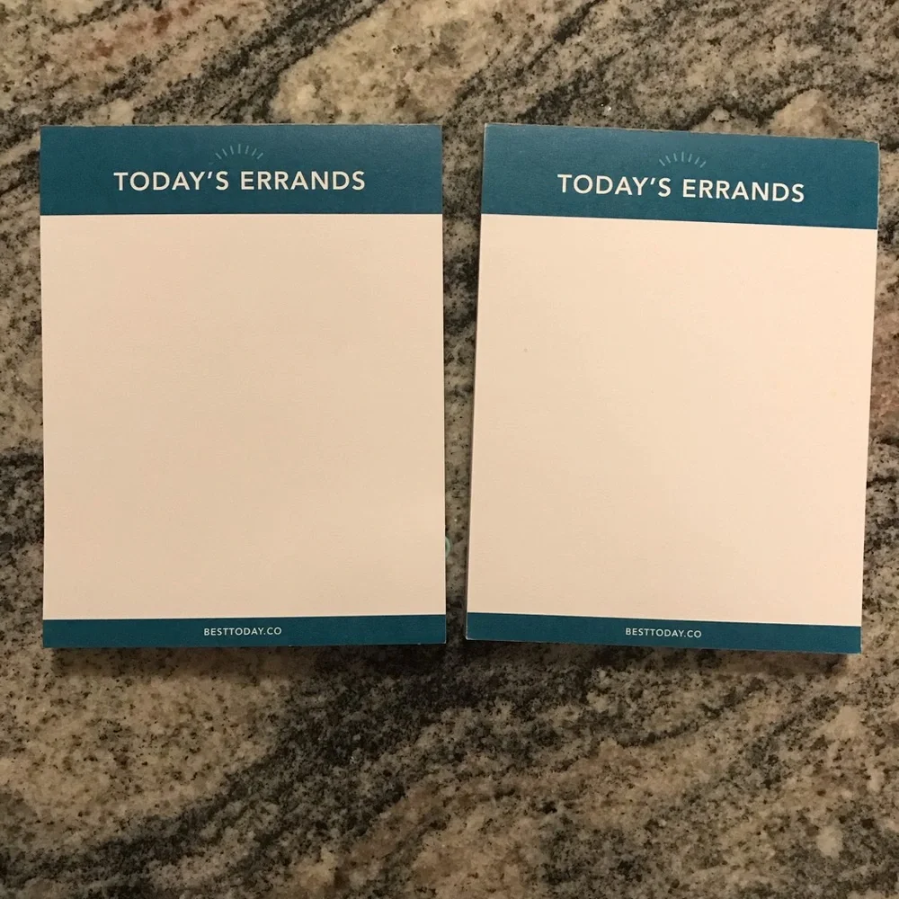 Best Today planning pads