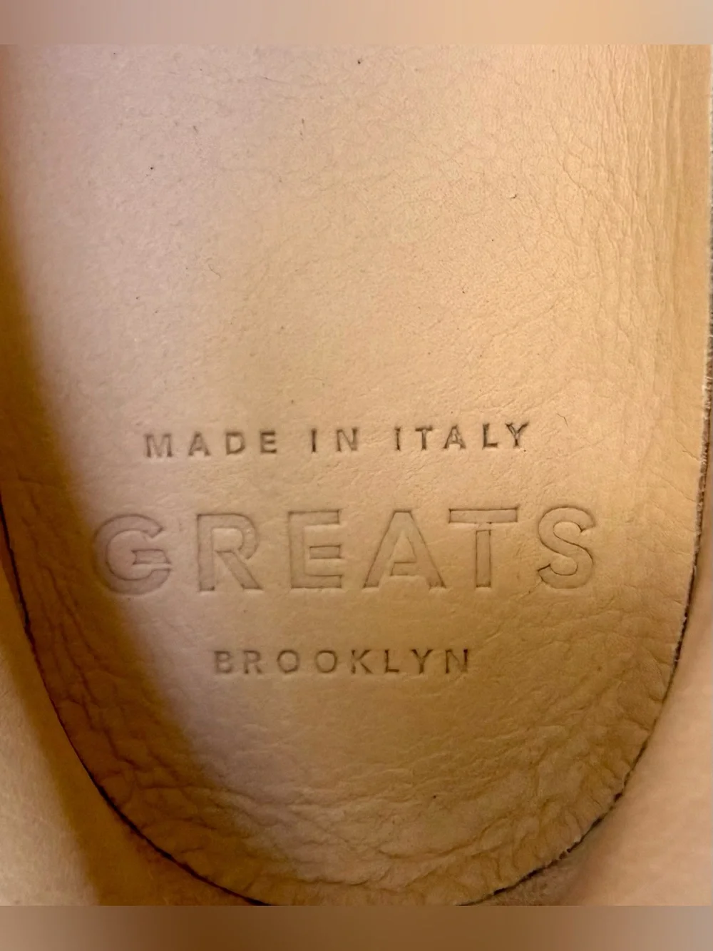 GREATS Royale Perforated White Leather Sneakers Made in Italy Men’s US 8.5 $185
