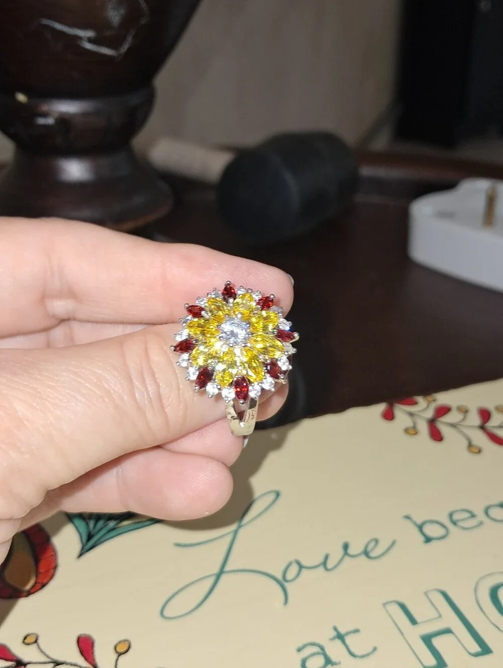 Down Under designs bold floral