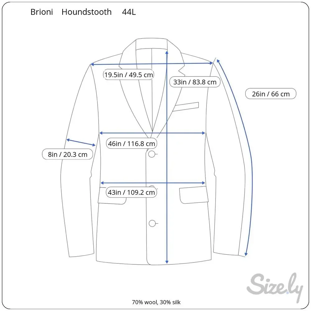 Brioni nomentano blazer