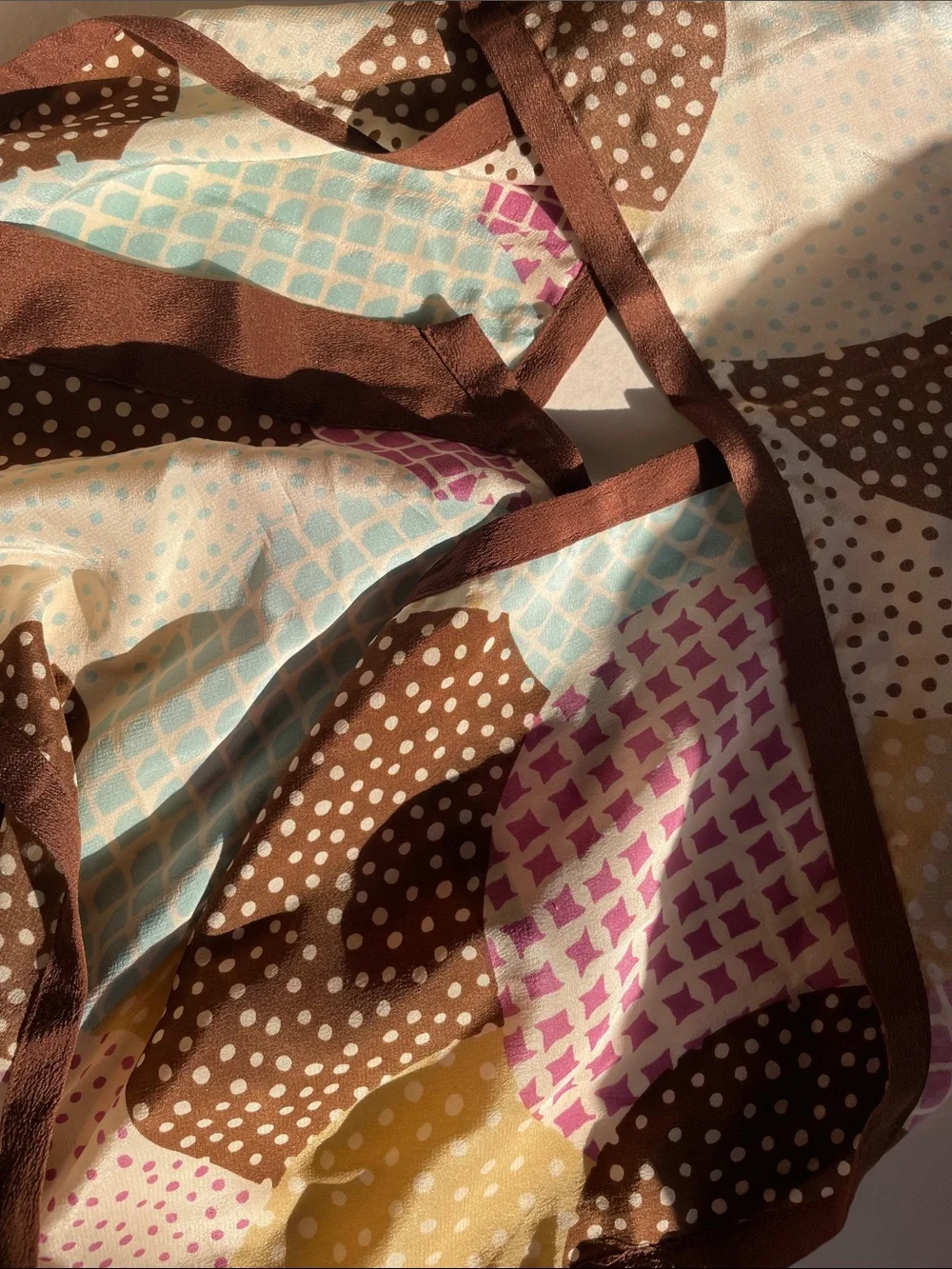 Vintage silk scarf