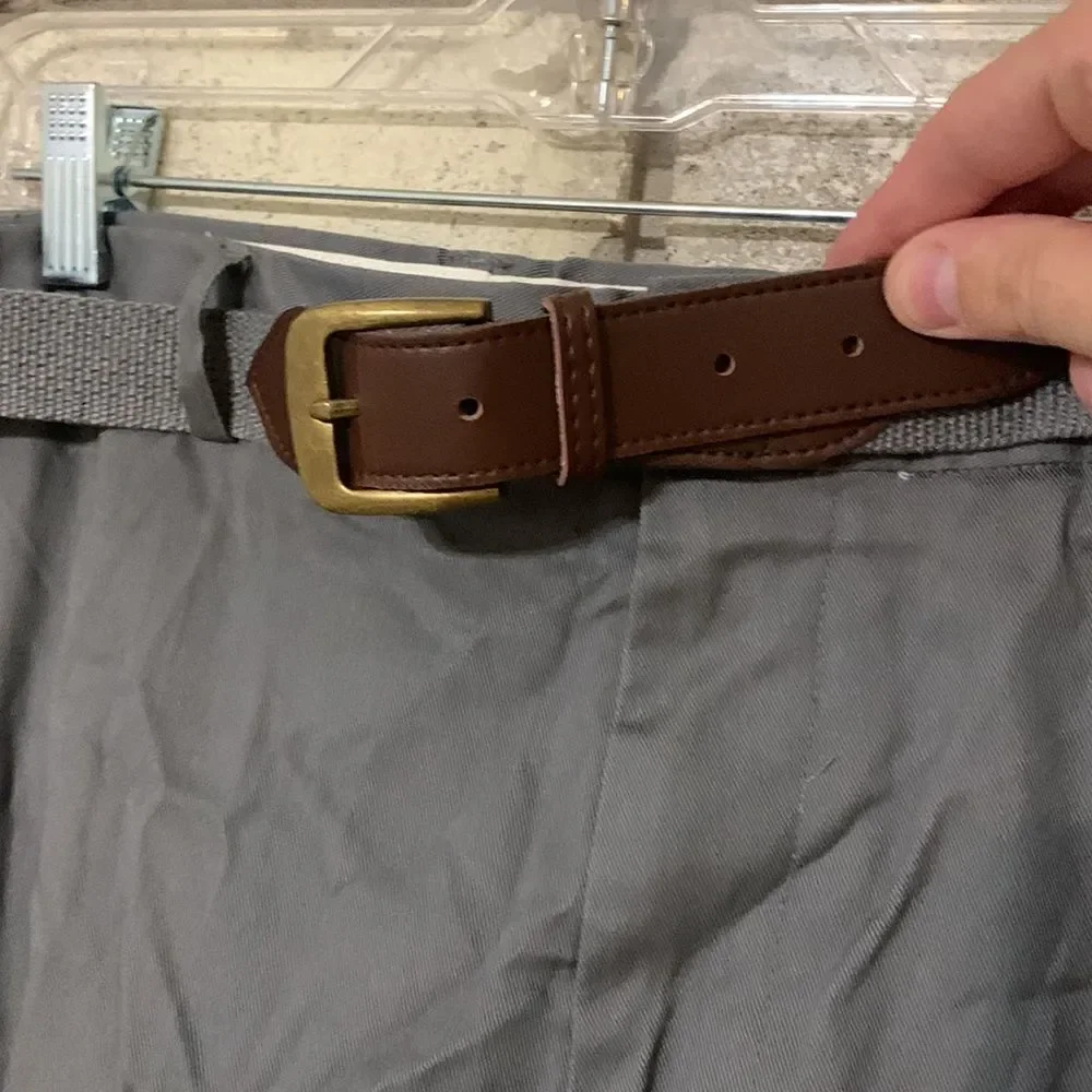 duke belted chinos all items