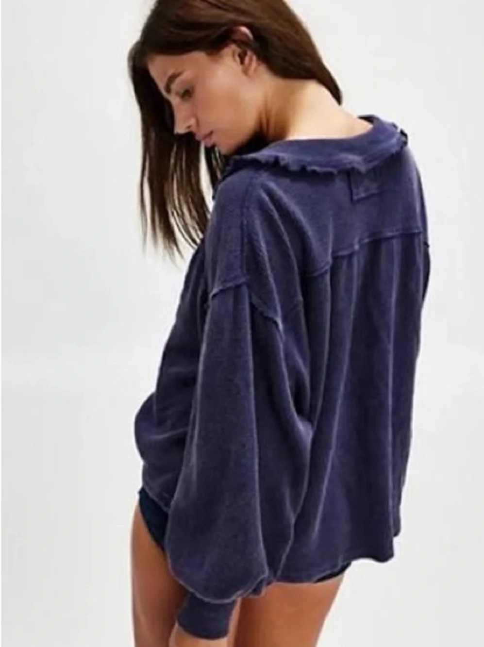 Free People relaxed indigo