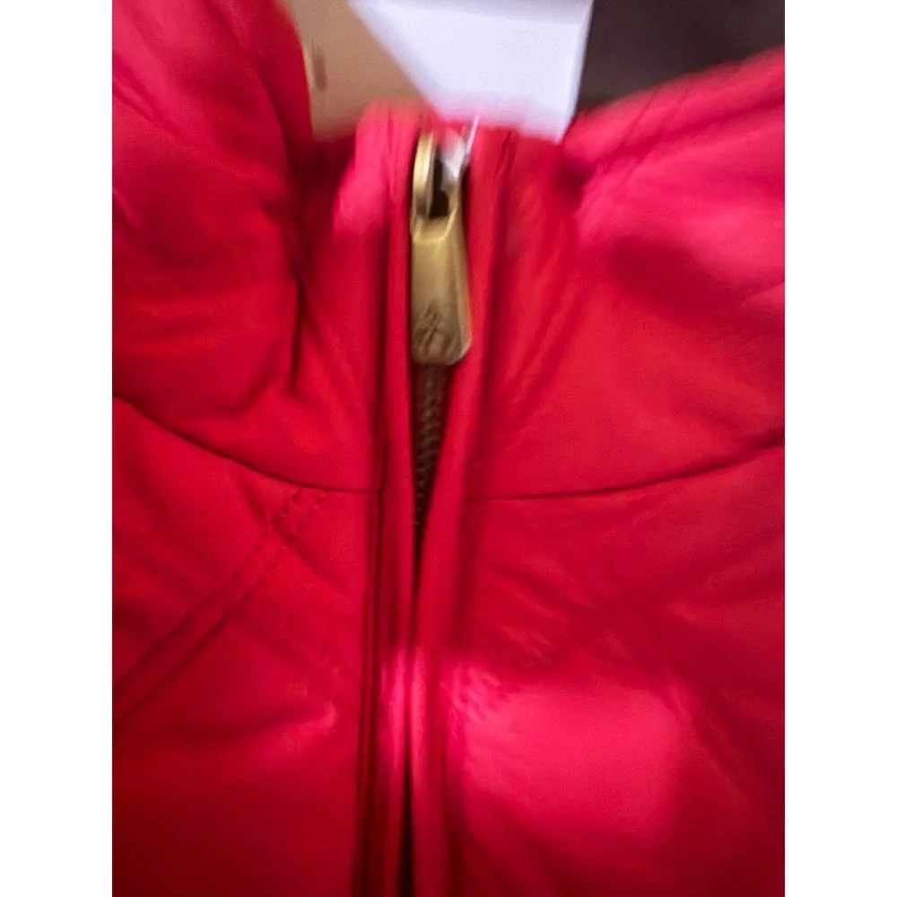 Brooks Brothers Men's Paddock Diamond Quilted Vest Red Medium Thermore NWT