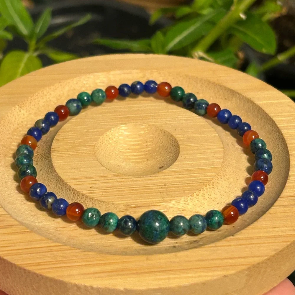 Handmade chrysocolla lapis