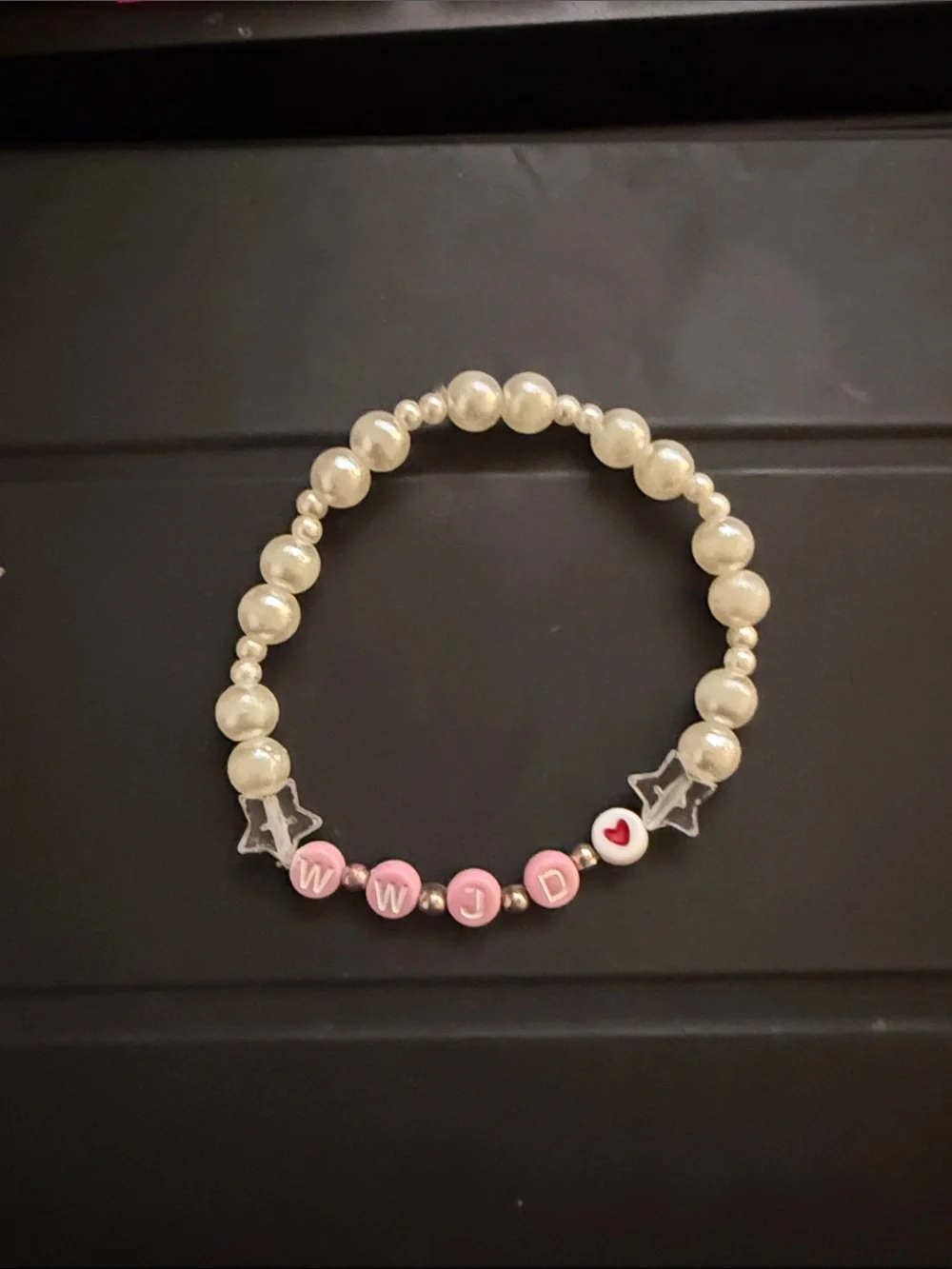 Personalized WWJD bracelet