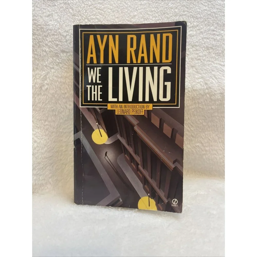 We the Living by Ayn Rand (1995, Mass‎ Market) 60th Anniversary Edition