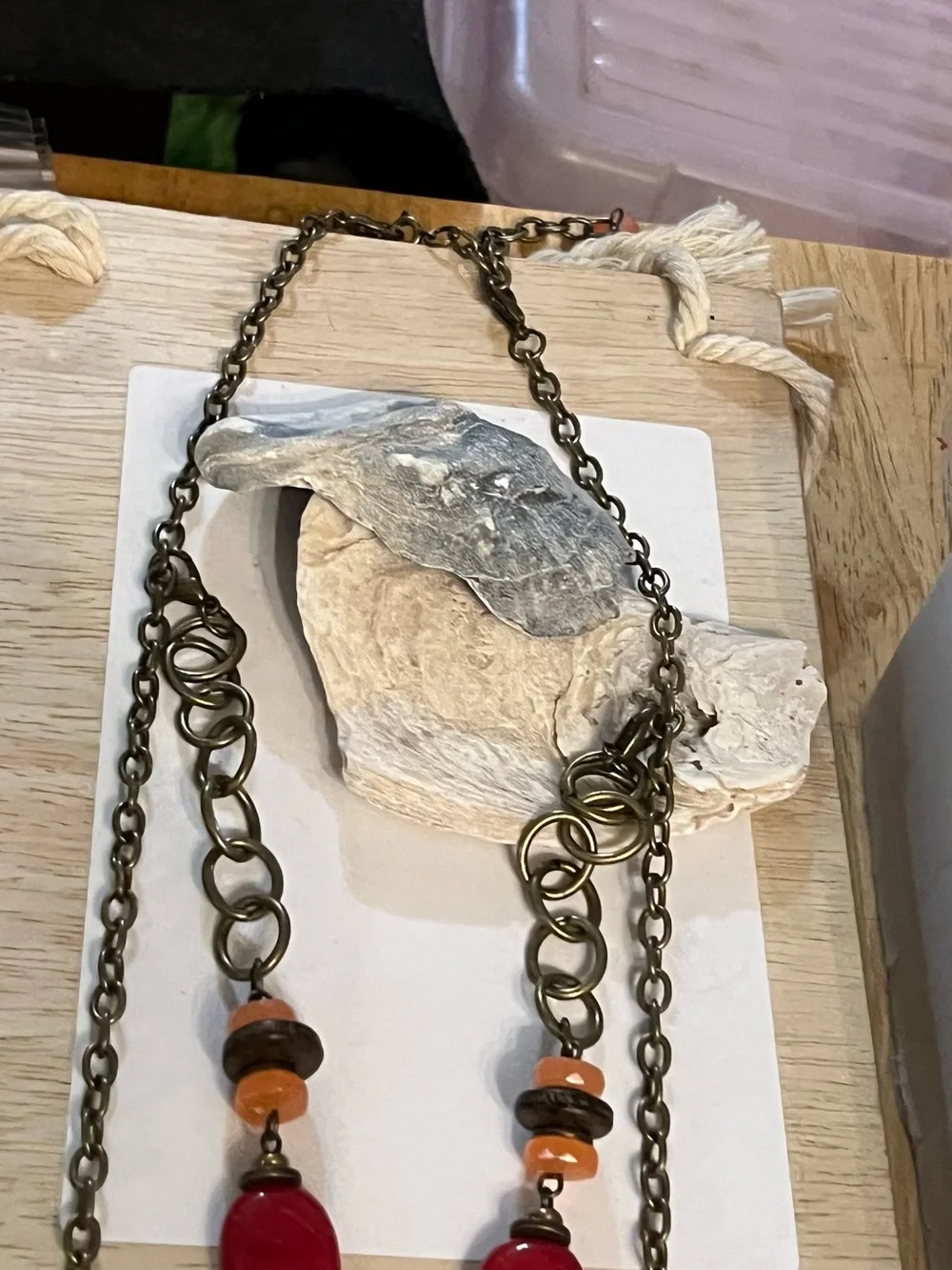 Premier Designs layered chains