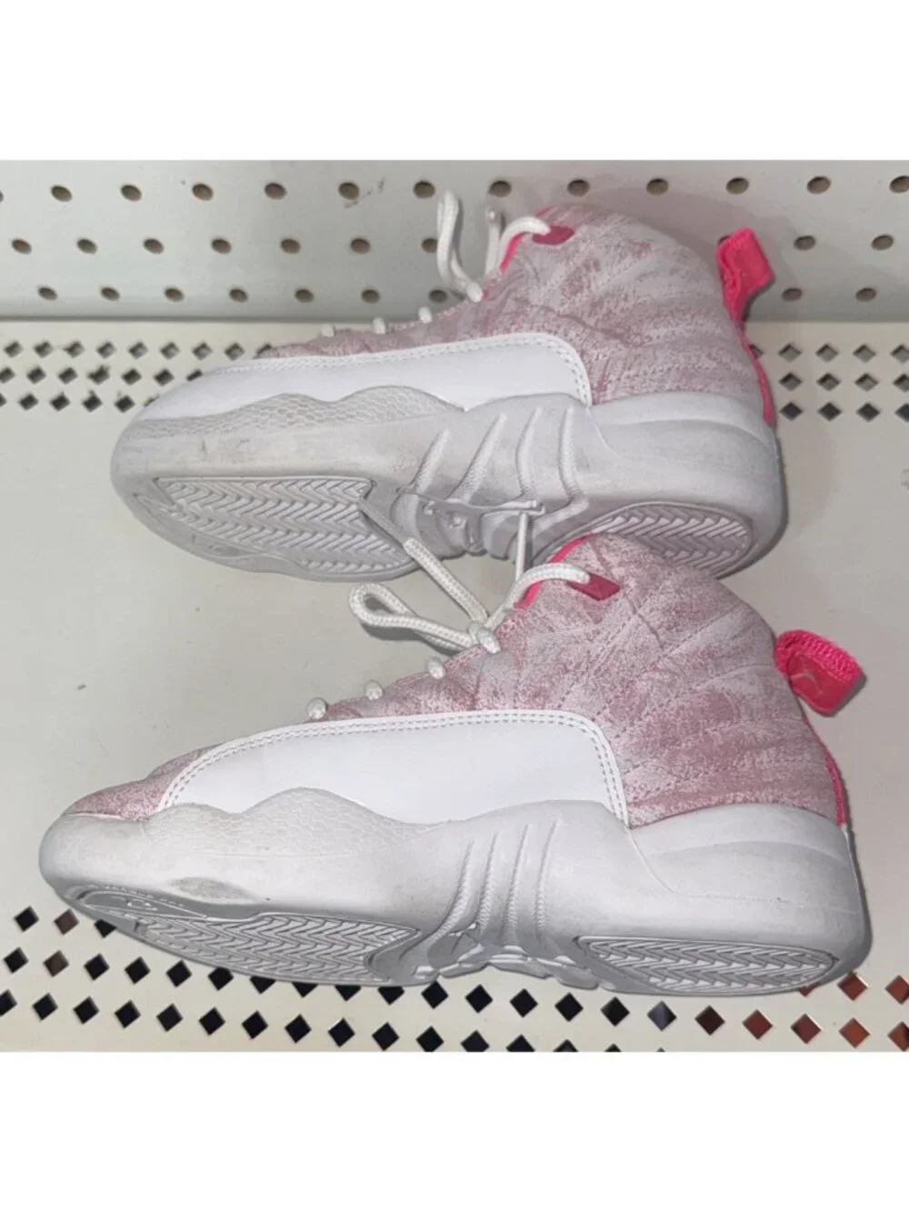 Jordan 12 Retro PS Arctic Pink Toddler Basketball Shoes Size 12C 510816-101