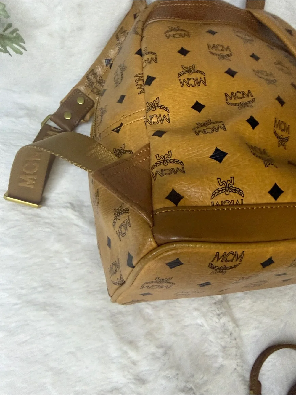 MCM compact backpack