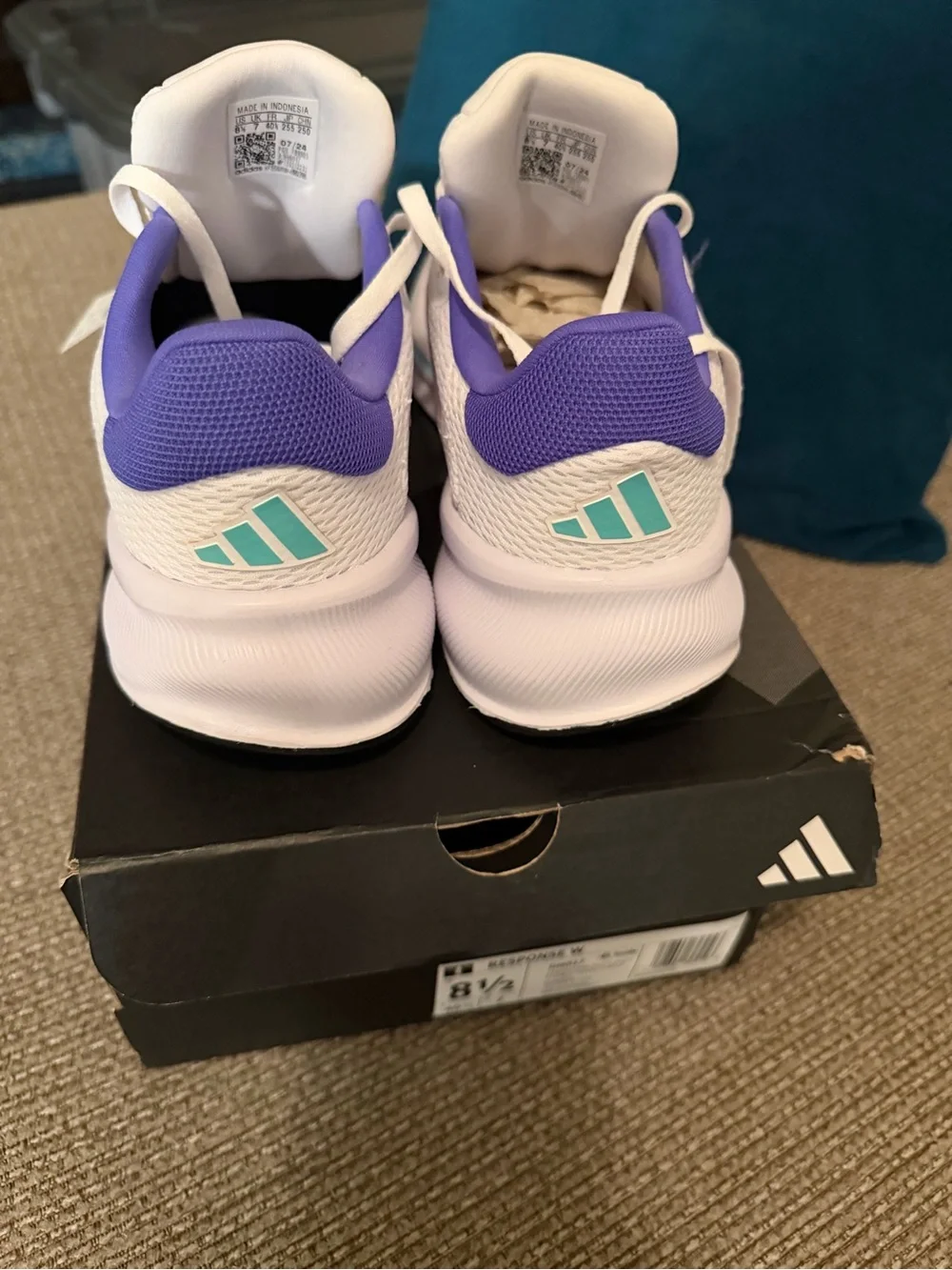 adidas breathable white