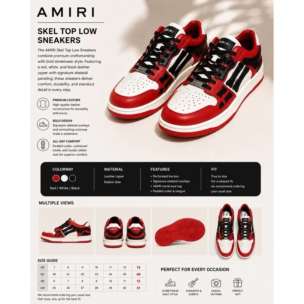 AMIRI size 13
