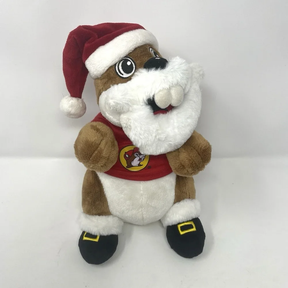 Buc-ee's Santa Beaver Plush 10