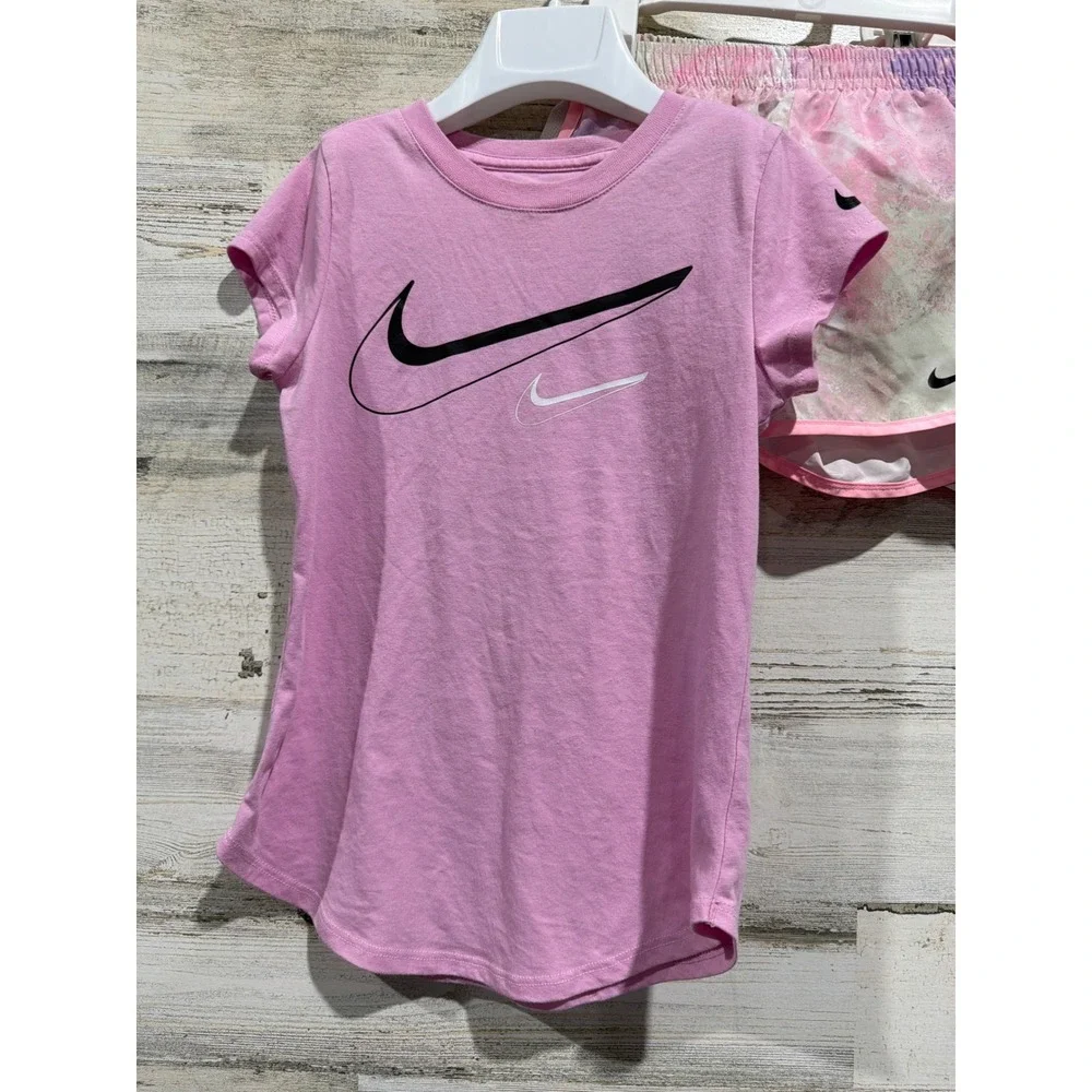 Nike pink swoosh