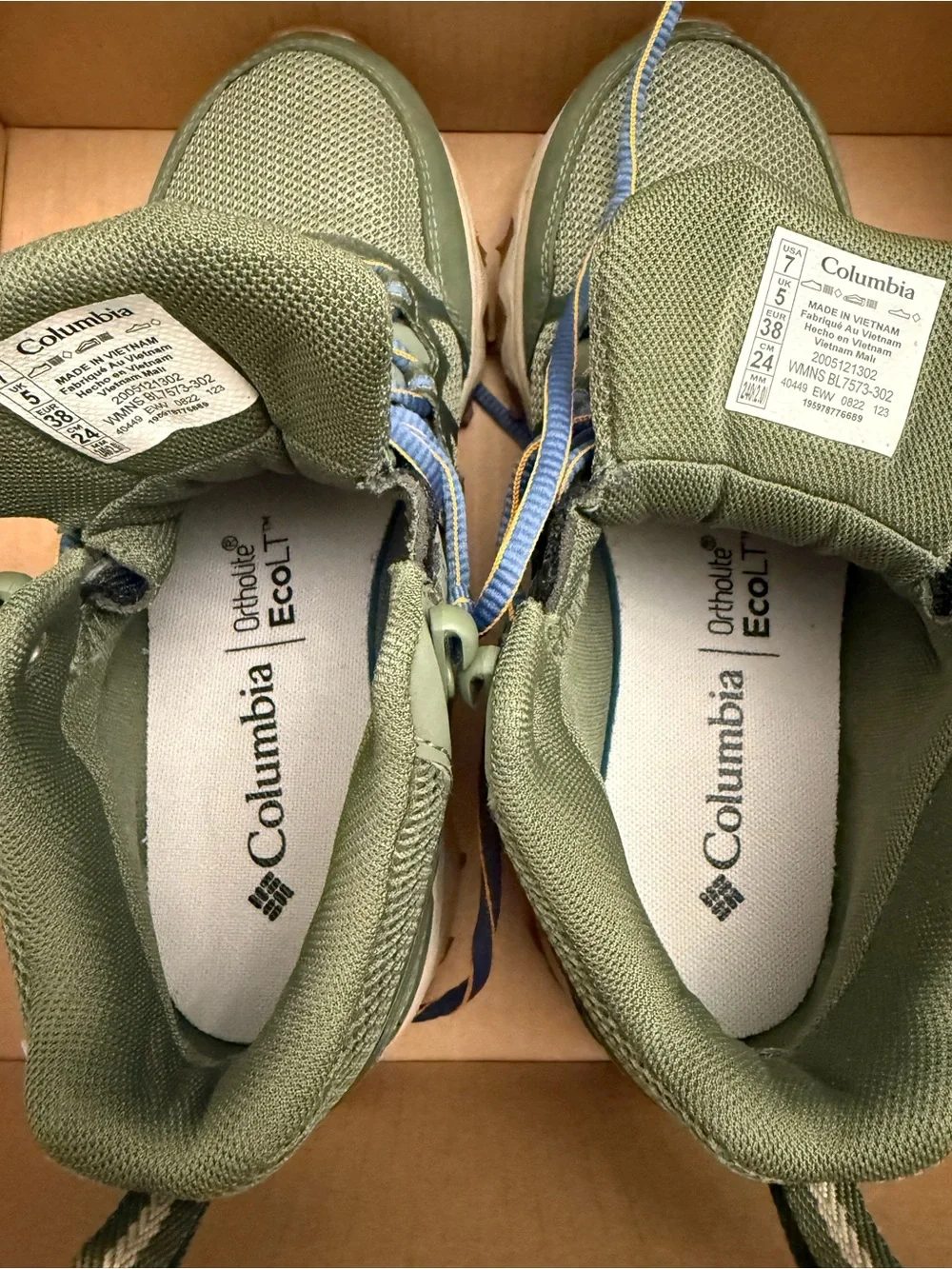 Columbia lightweight hiking