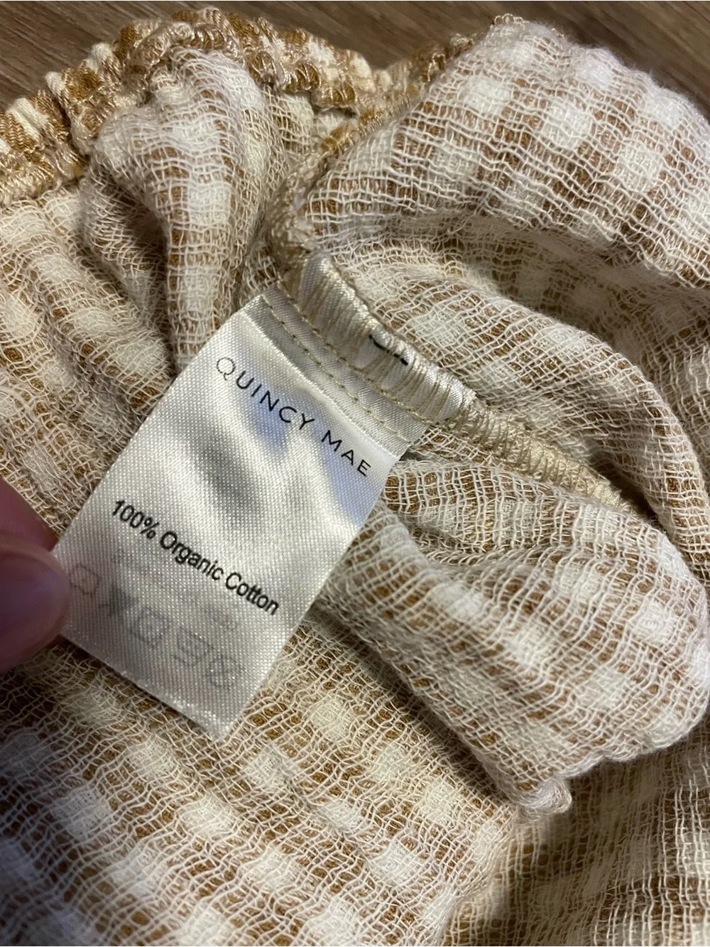 Quincy Mae lightweight gingham