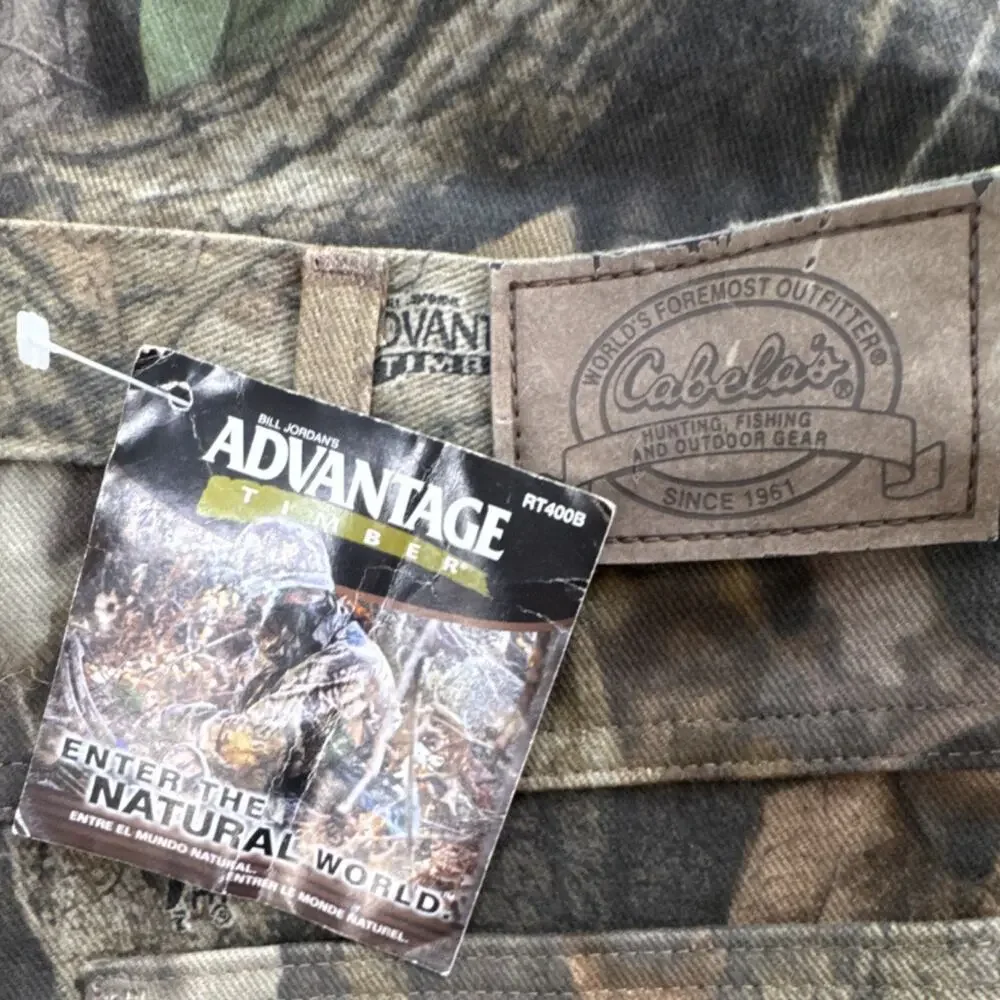 Cabela's Advantage Timber‎ Camouflage Hunting Pants Size 40 Regular Multi-Color