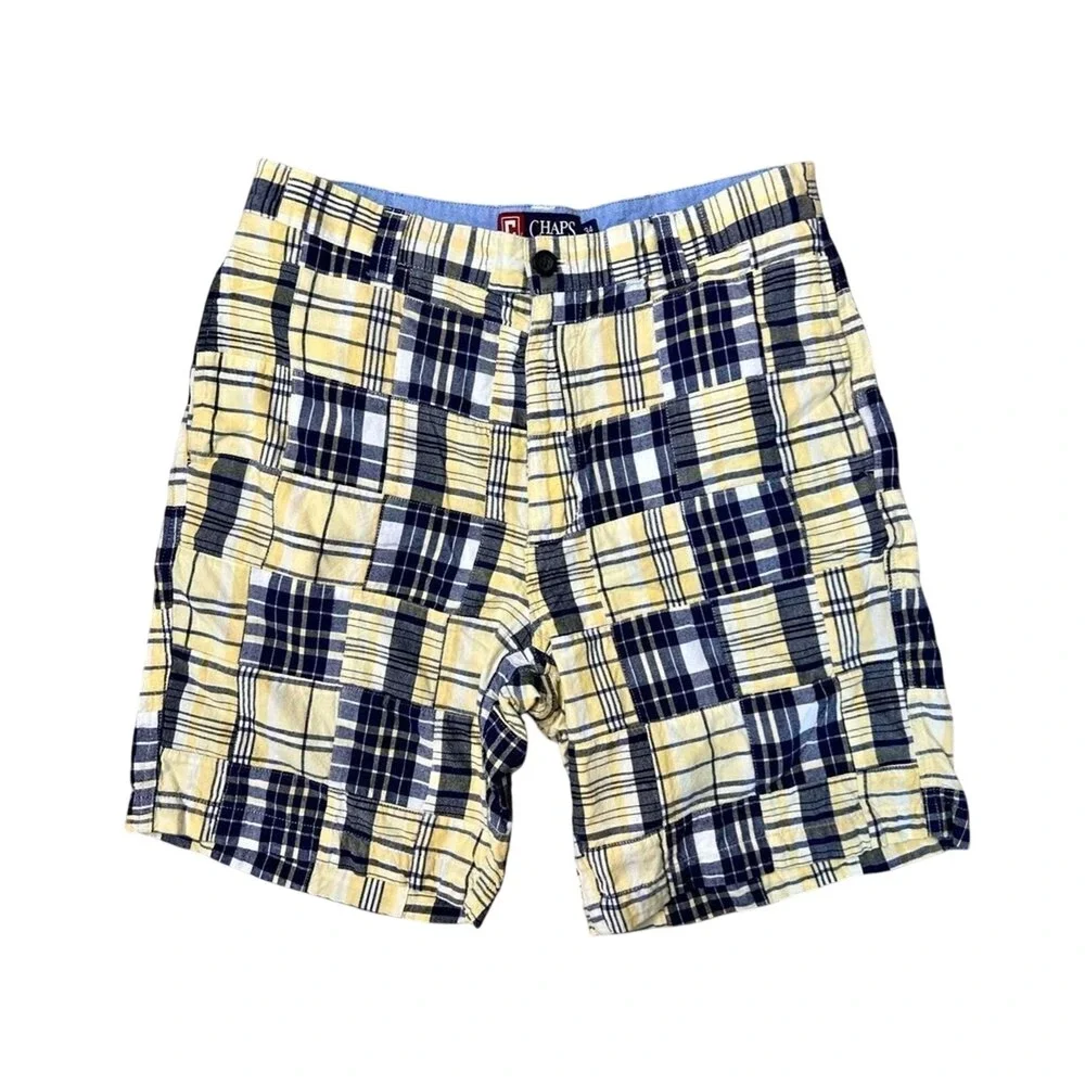 Chaps madras blue