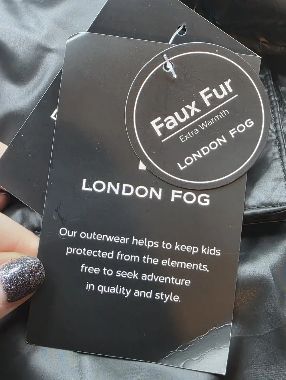 London Fog stay warm