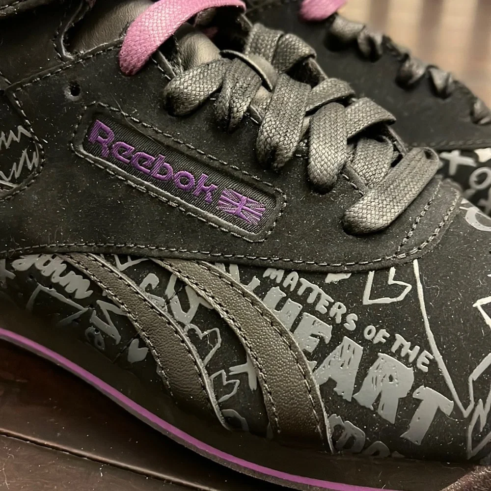 Reebok Freestyle Hi Alicia Keys Matters of the Heart Shoes Sneakers Womens 7.5