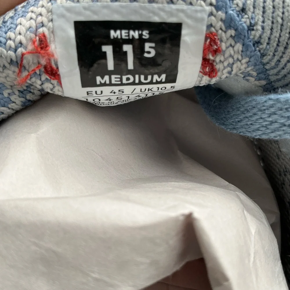 KURU‎ Flux Men's Light Blue Athletic Shoes size 11.5 M