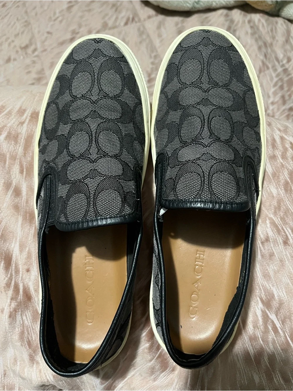 Coach slip sneakers