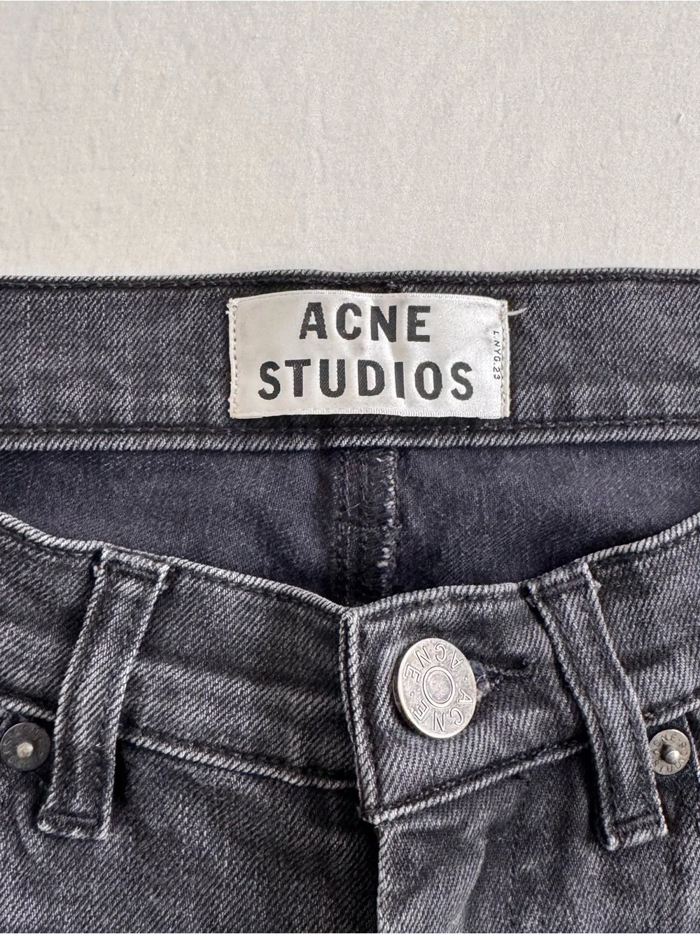 Acne Studios size marked