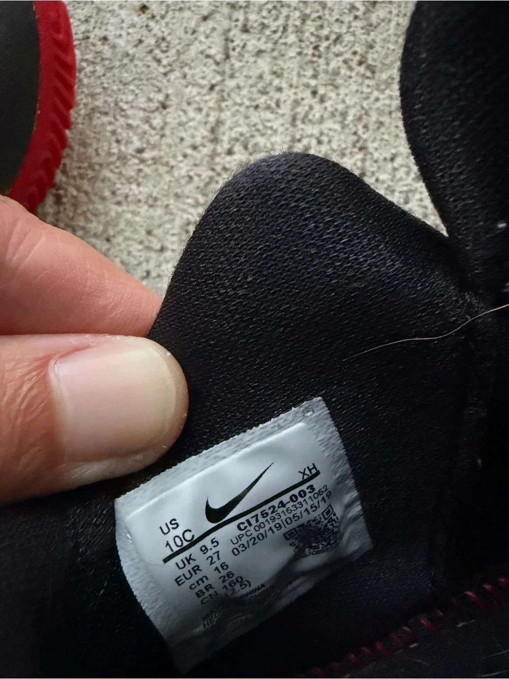 LeBron Soldier Baby/Toddler Shoes CI7524 003 Size 10C