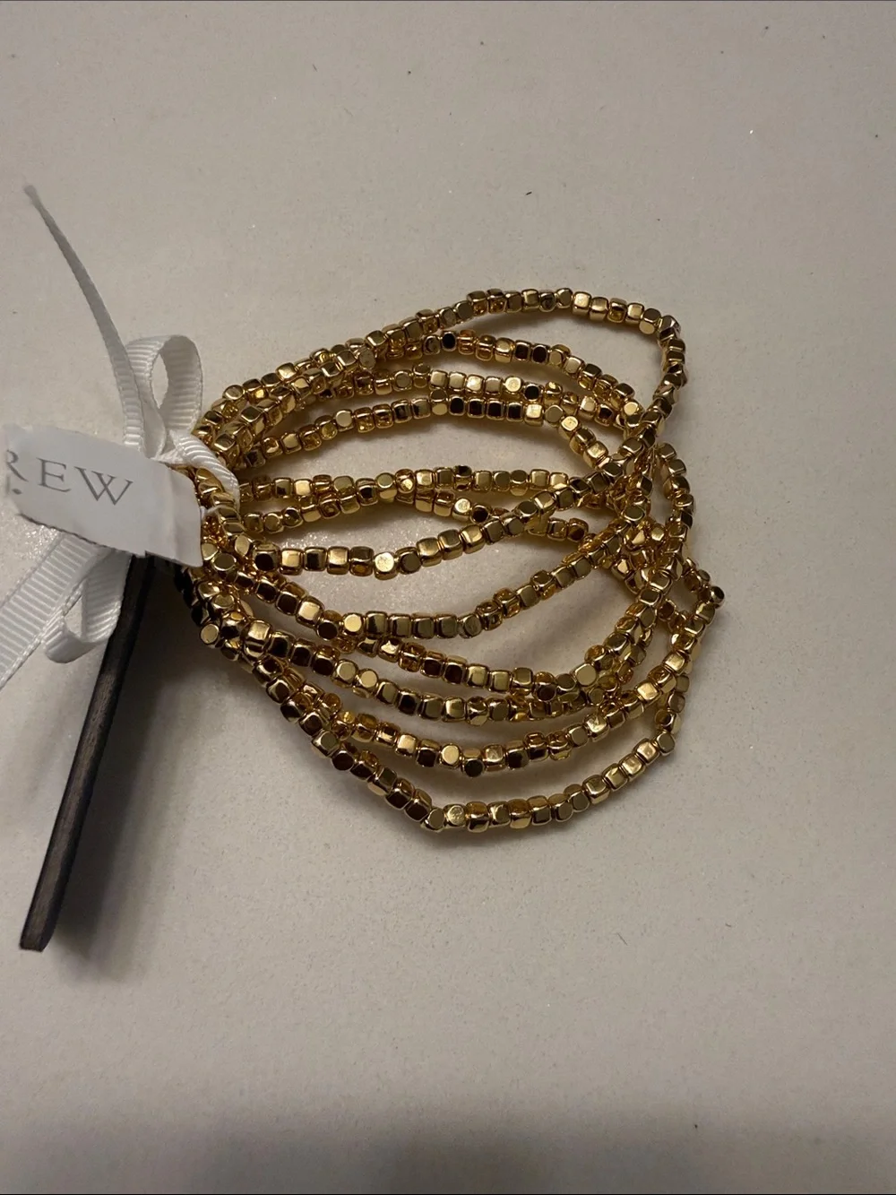 J. Crew elegant gold